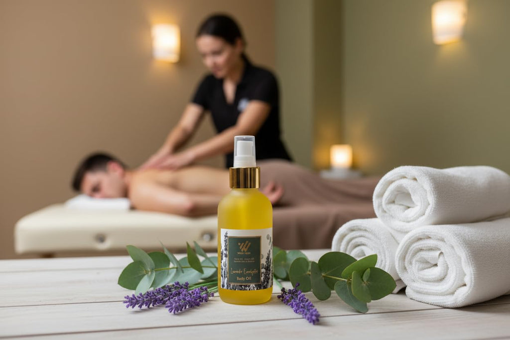 Lavender Eucalyptus Body & Massage Oil 4oz N479591