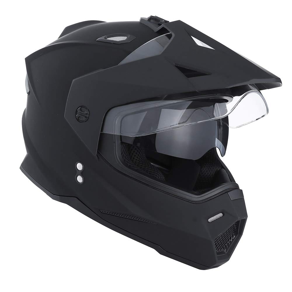 Dual Sport Motorcycle Full Face Helmet Dual Visor D7920