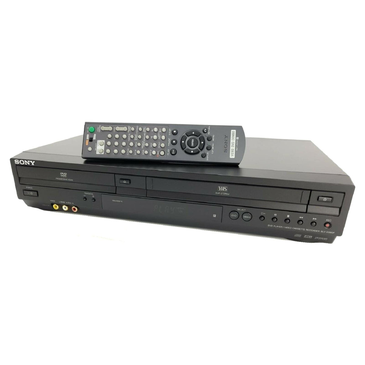 Black DVD/VHS Combo Player S857039