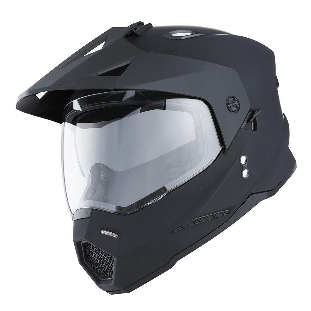 Dual Sport Motorcycle Full Face Helmet Dual Visor D7920