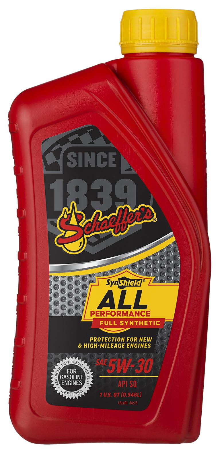 Full Synthetic 5W-30 Gasoline Engine Oil 1-quart bottle I4079