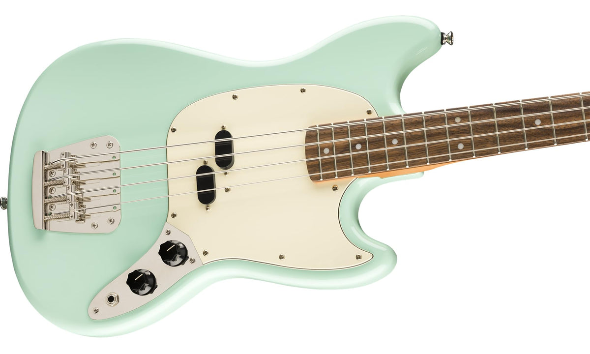 Surf Green Electric Bass Guitar with Instrument Cable, Tuner, Strap L102808