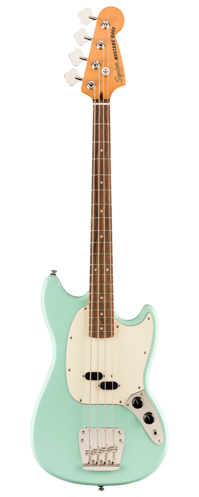 Surf Green Electric Bass Guitar with Instrument Cable, Tuner, Strap L102808