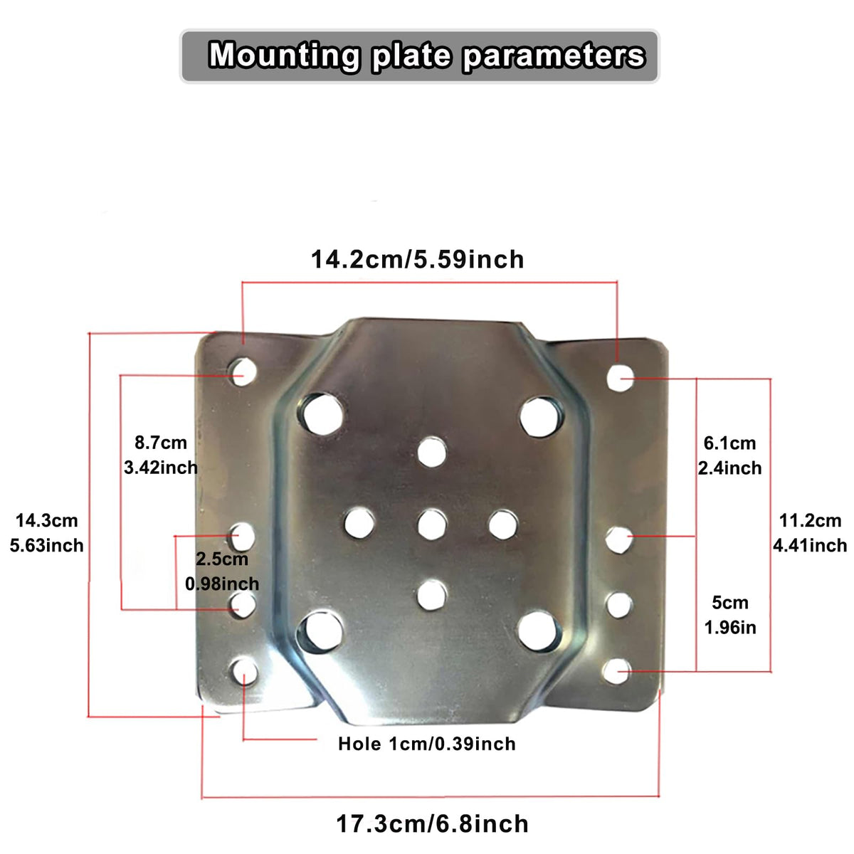Boat Trailer Jack with Wheels S5743