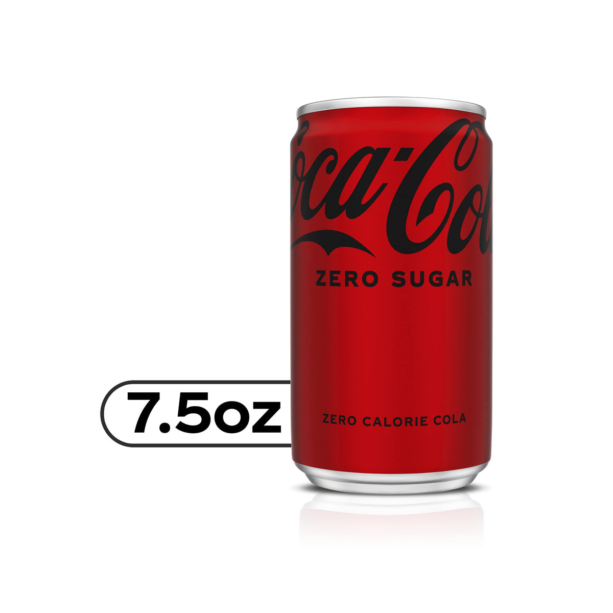 Coke Zero Sugar Mini-Can 7.5 fl oz 12 Pack Y890