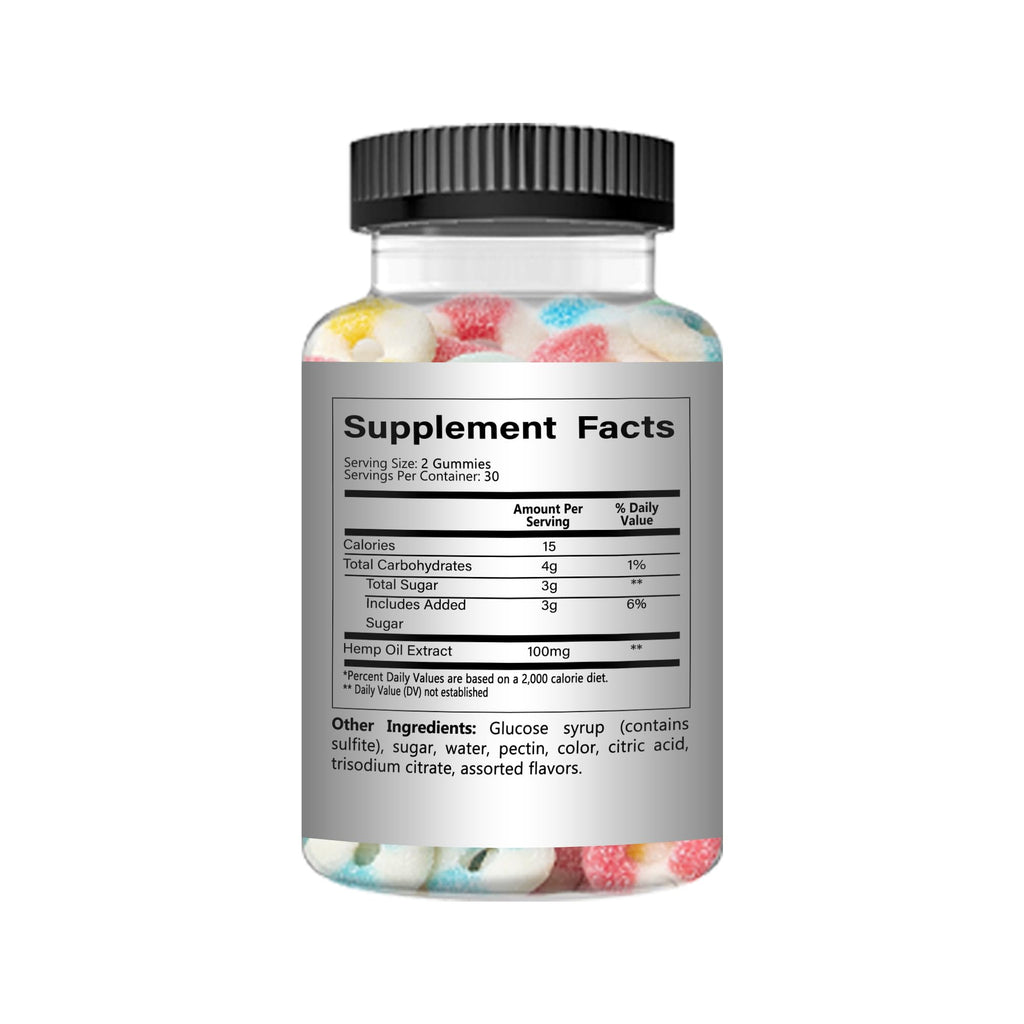 Hemp Gummies 5 Pack 300 Gummies R13359