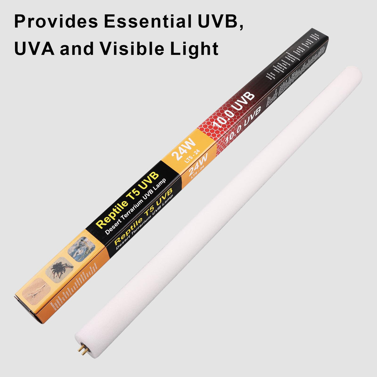 T5 HO 10.0 UVB Fluorescent Lamp 22" 24W E879