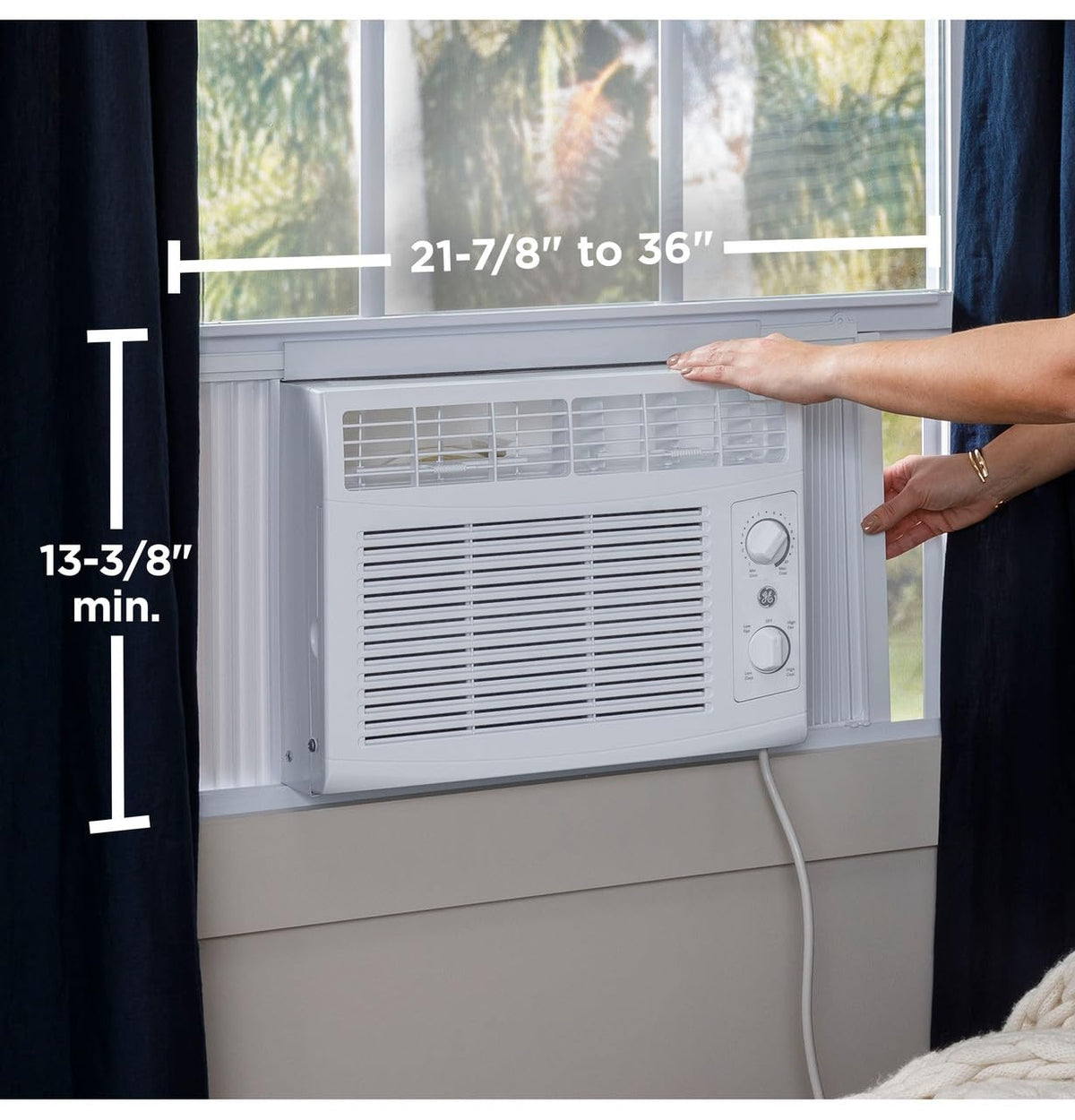 5,000 BTU Mechanical Window Air Conditioner Q6273