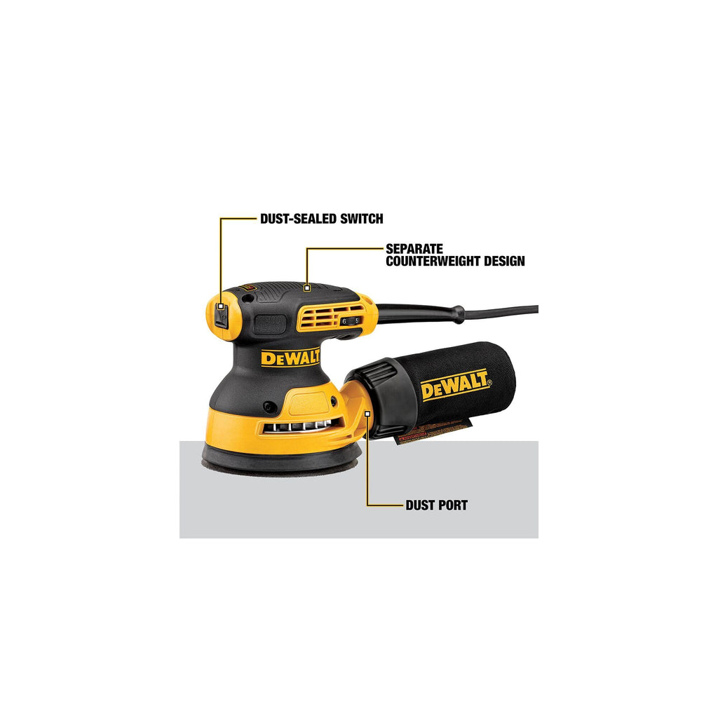 Corded Electric Variable Speed 5-Inch Random Orbit Sander P10013