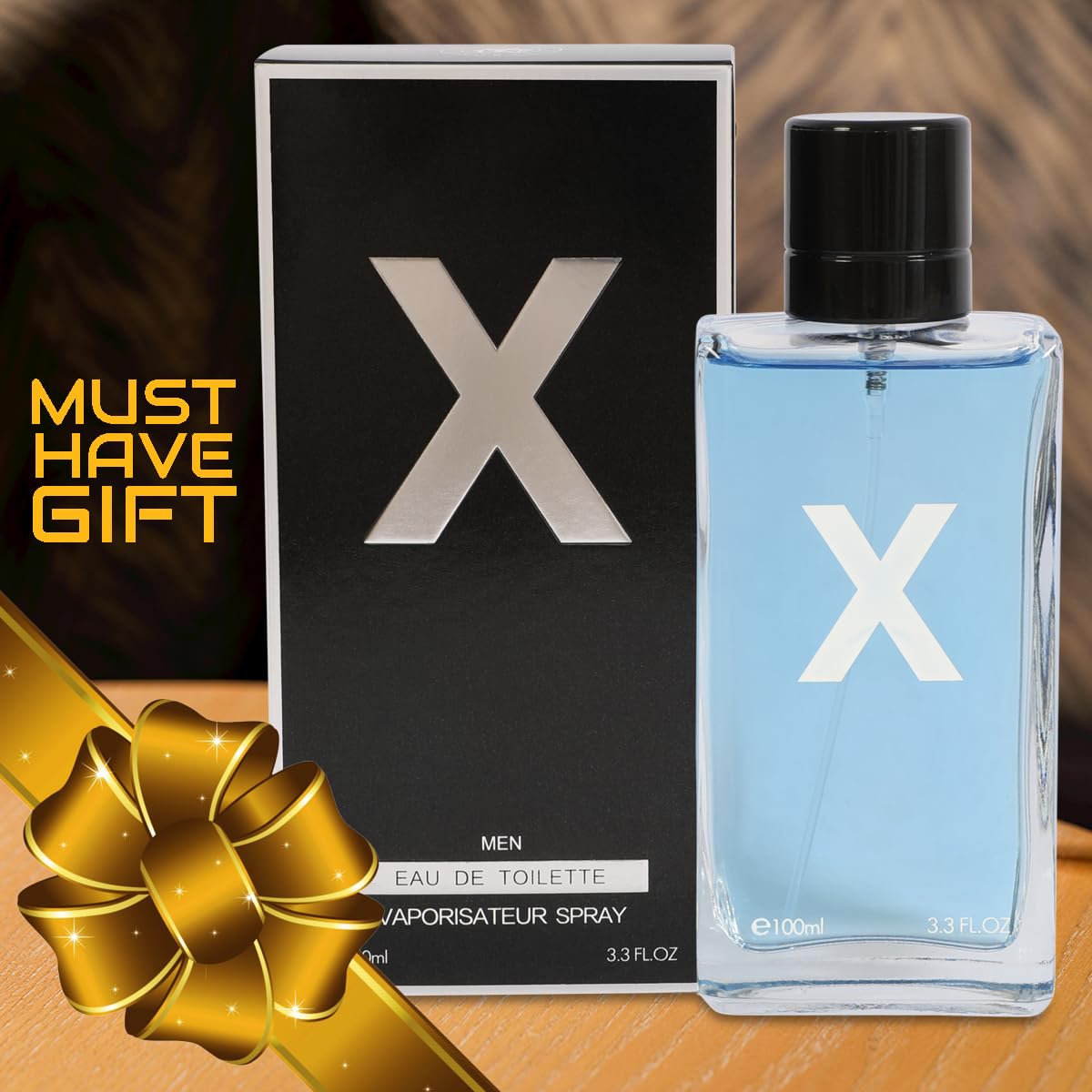 Spray Cologne Eau De Toilette Fresh Citrus Spicy Woody 100ml Q48606