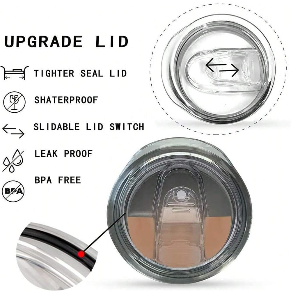 20oz Stainless Steel Insulated Tumbler with Lid & Straw T587