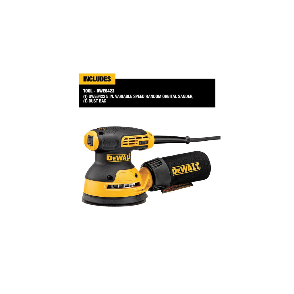 Corded Electric Variable Speed 5-Inch Random Orbit Sander P10013