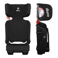 Black Foldable High Back Booster Seat U33226