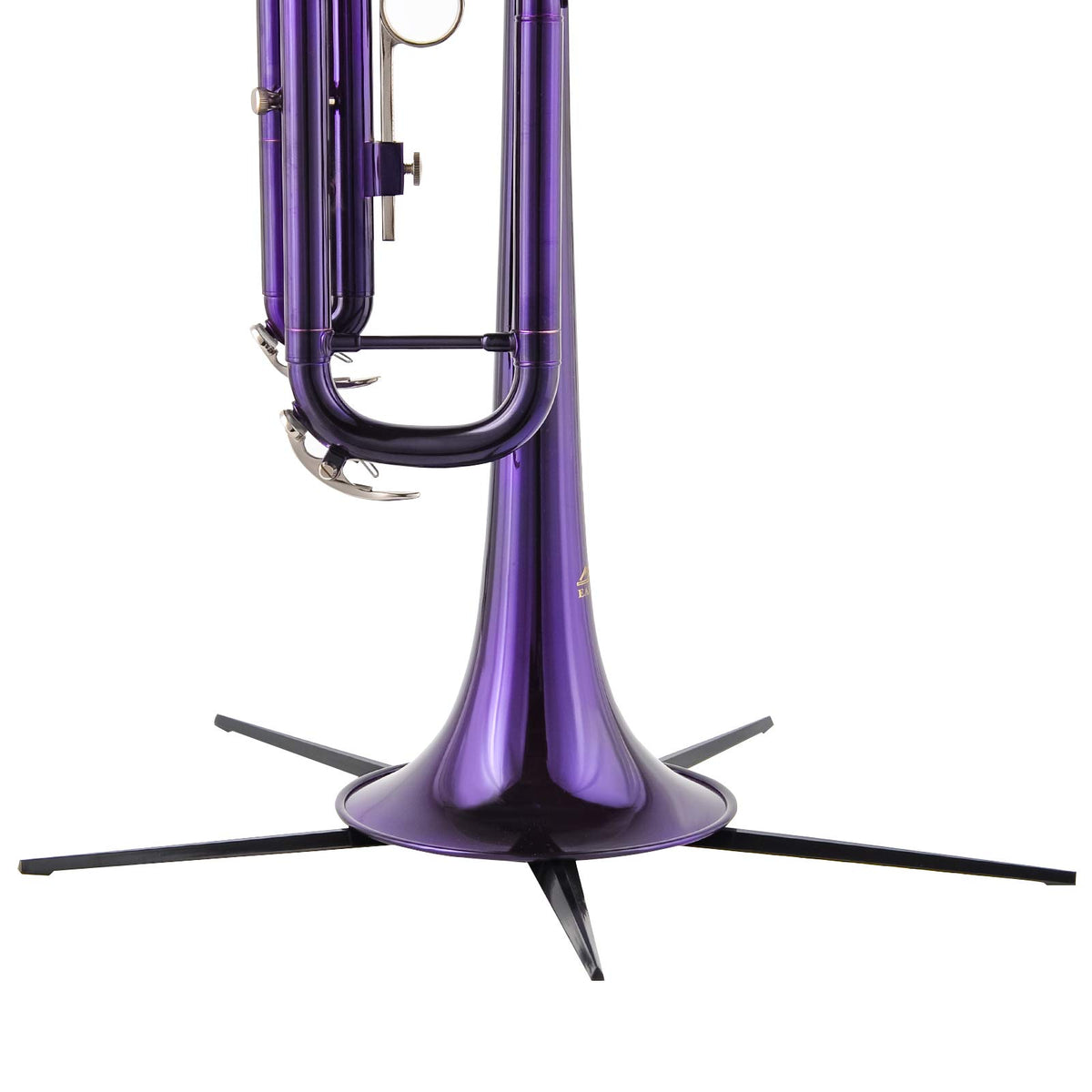 Portable 5 Legs Foldable Trumpet Stand with Cleaning Kit N5613
