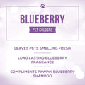 Dog Cologne 8 oz Bundle Plum Silky Blueberry Dew Finishing Spray U395