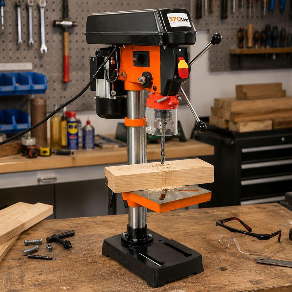 10-Inch Benchtop Drill Press with Laser R739