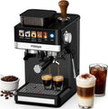 20Bar Compact Espresso Machine with Grinder and Steam Milk Frother K9265