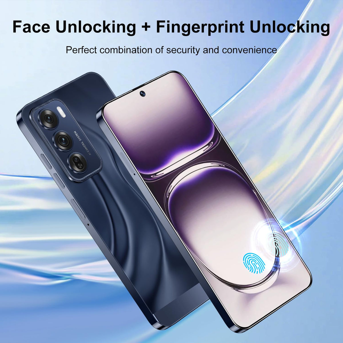 5G Dual SIM Unlocked Smartphone 8GB+256GB Black L3509