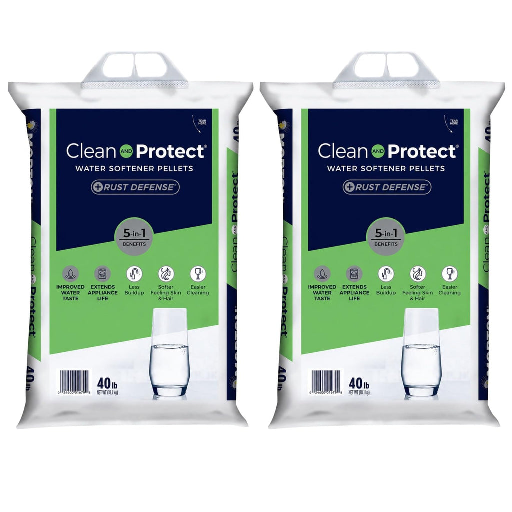 40 lb Water Softener Salt Pellets Pack of 2 Y483