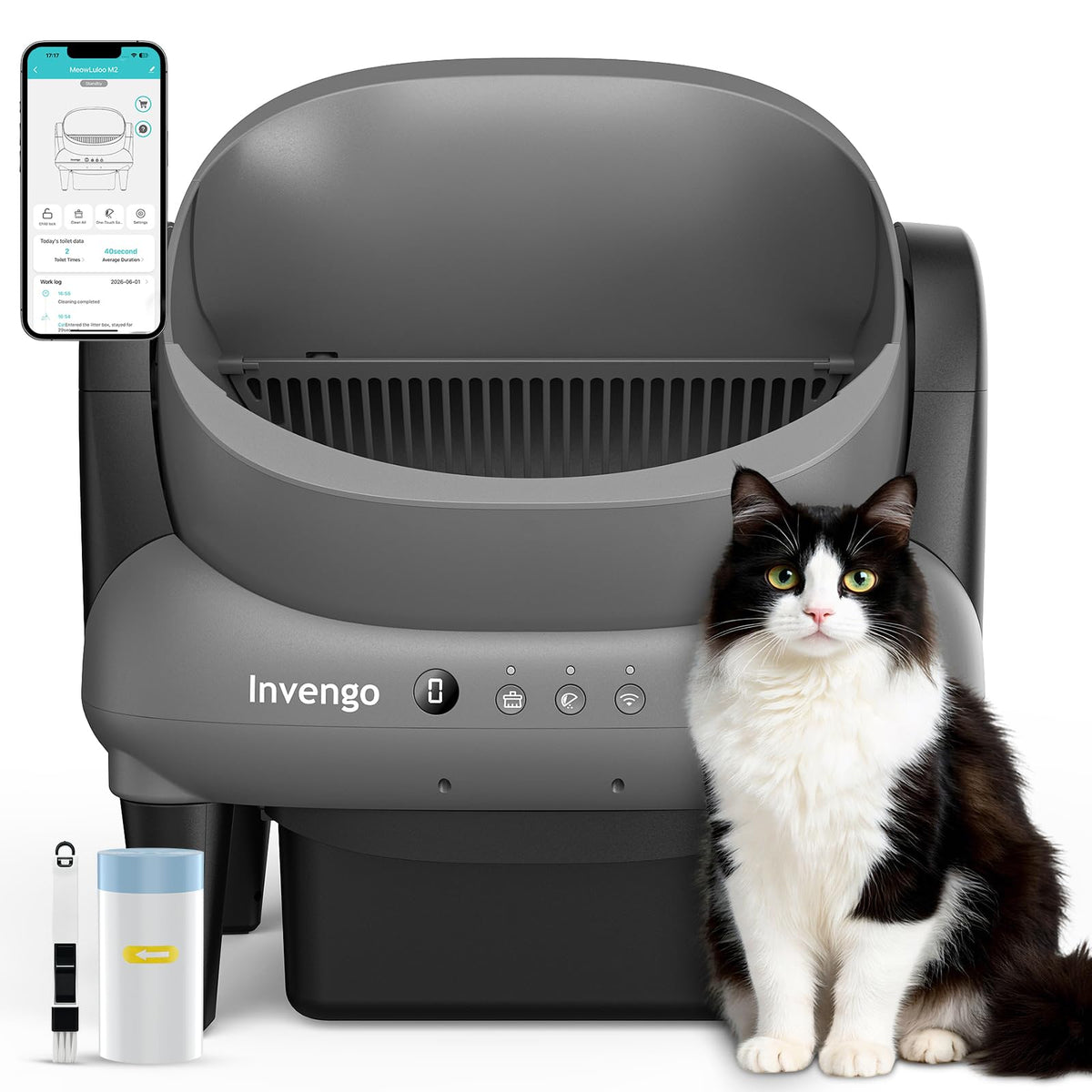 Automatic Self-Cleaning Cat Litter Box S804