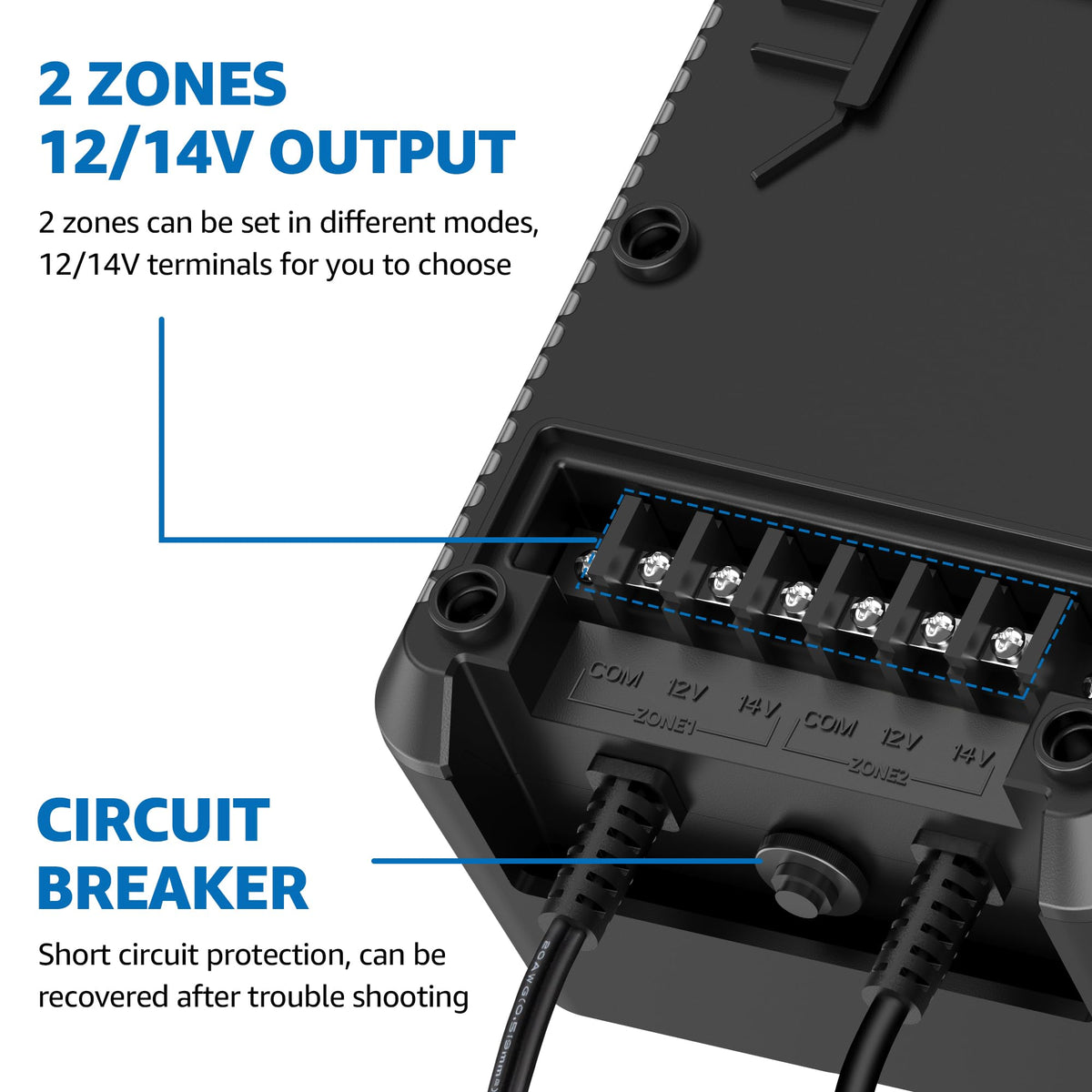 200W Low Voltage Landscape Transformer with 100FT Wire U1647