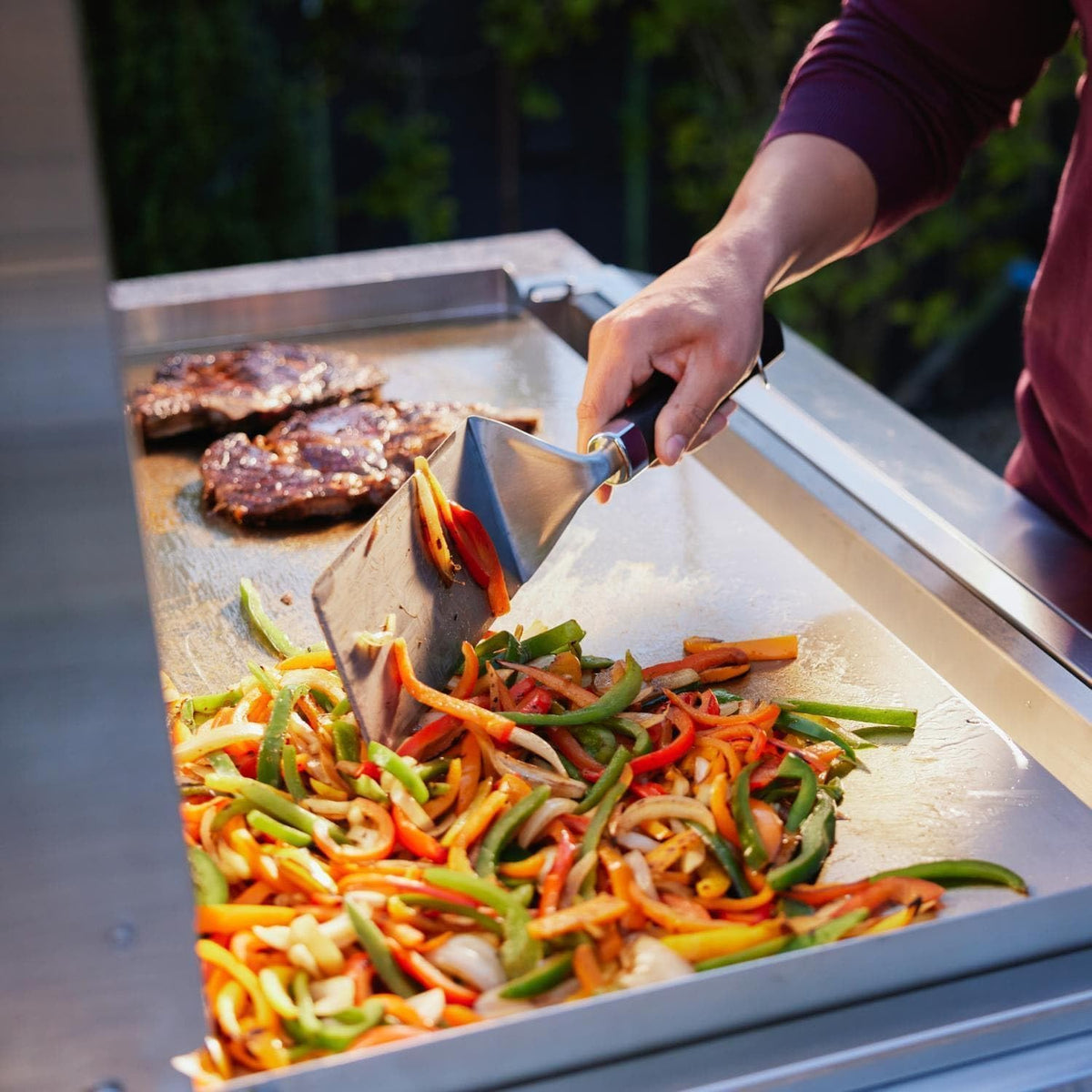 40-Inch Built-In Propane Gas Griddle with Stainless Steel Surface C398534