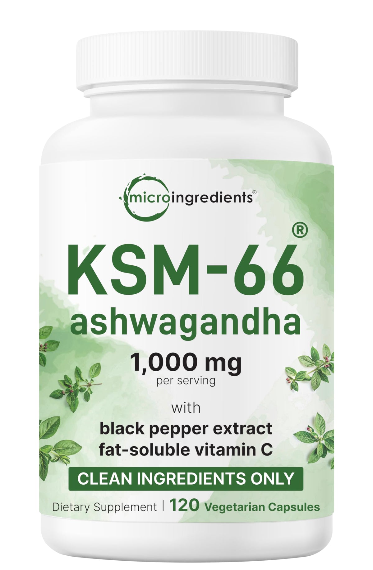 Ashwagandha 1,000mg 120 Veggie Capsules P7628