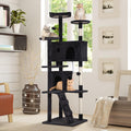 Dark Grey Multi-Level Cat Tree with Scratching Post K574