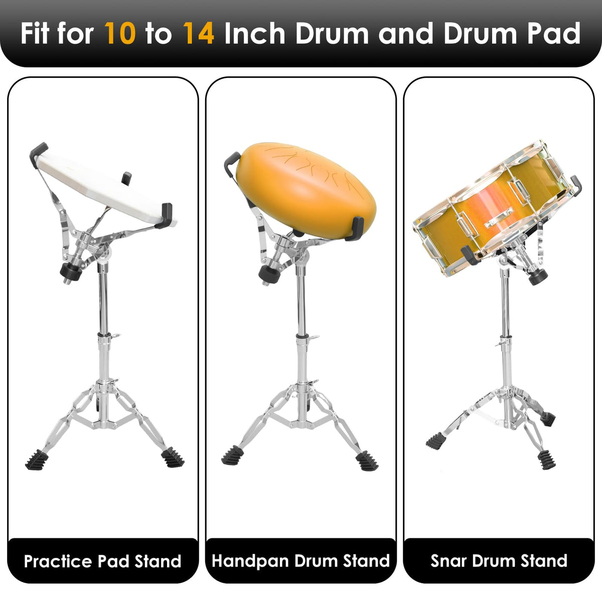 Adjustable Tripod Snare Drum Stand I8900