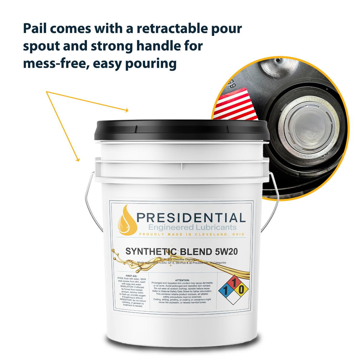 Synthetic Blend 5W20 5 Gallon C63232