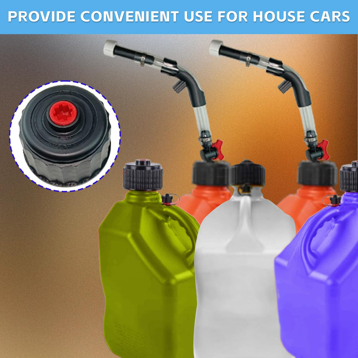 Gas Cans Fuel Jug Cap Kit W93210