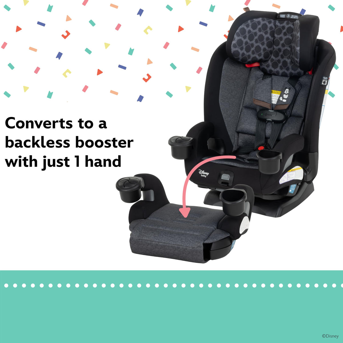 4-in-1 Convertible Car Seat X3264