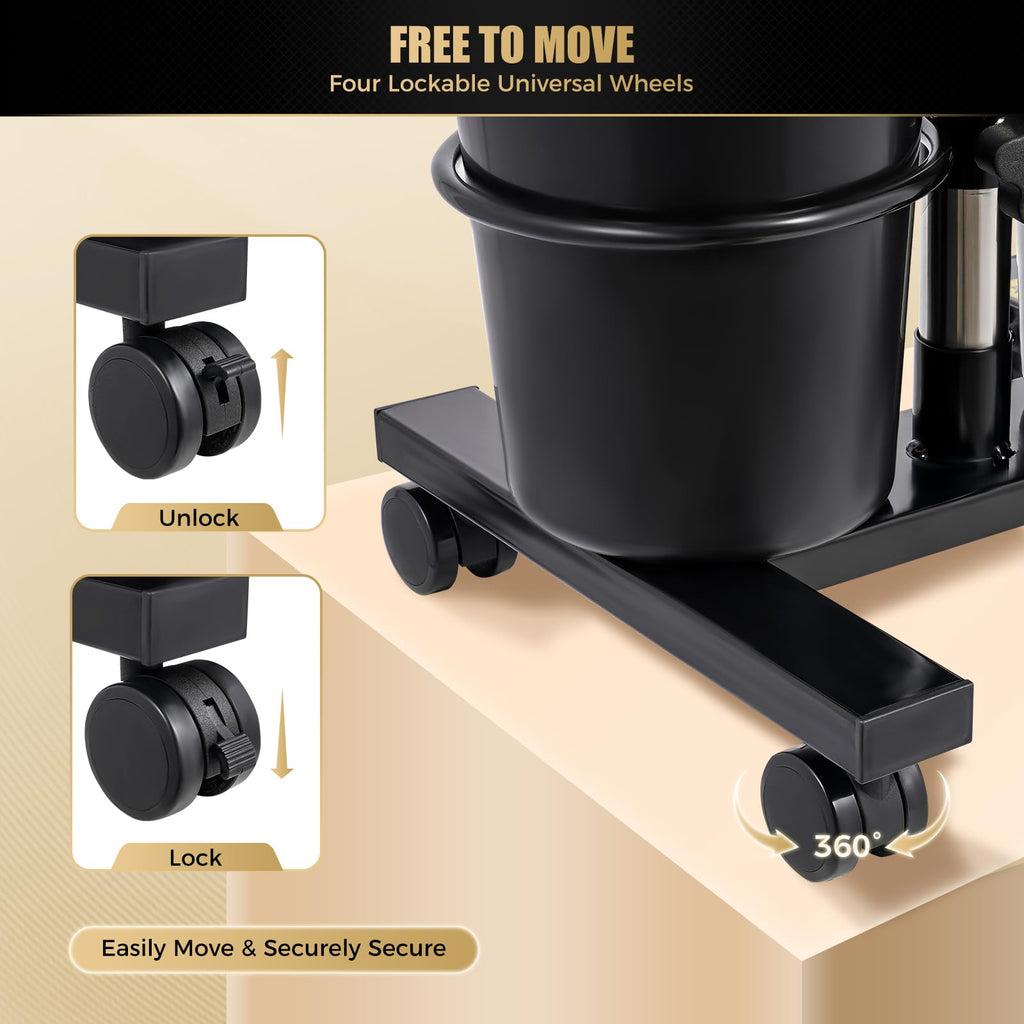 Portable Shampoo Bowl with Electric Pump, Height Adjustable Hair Washing Station F94433