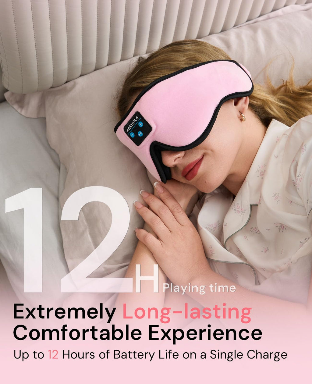 Bluetooth Sleep Mask with Wireless Headphones S113621