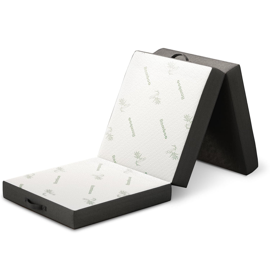 Trifold Foldable Mattress with Removable Cover S68681