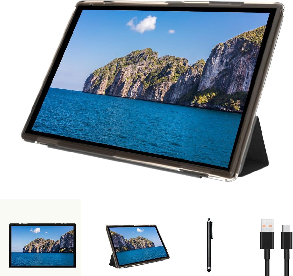 10 Inch Android Tablet with Case Stylus U5054