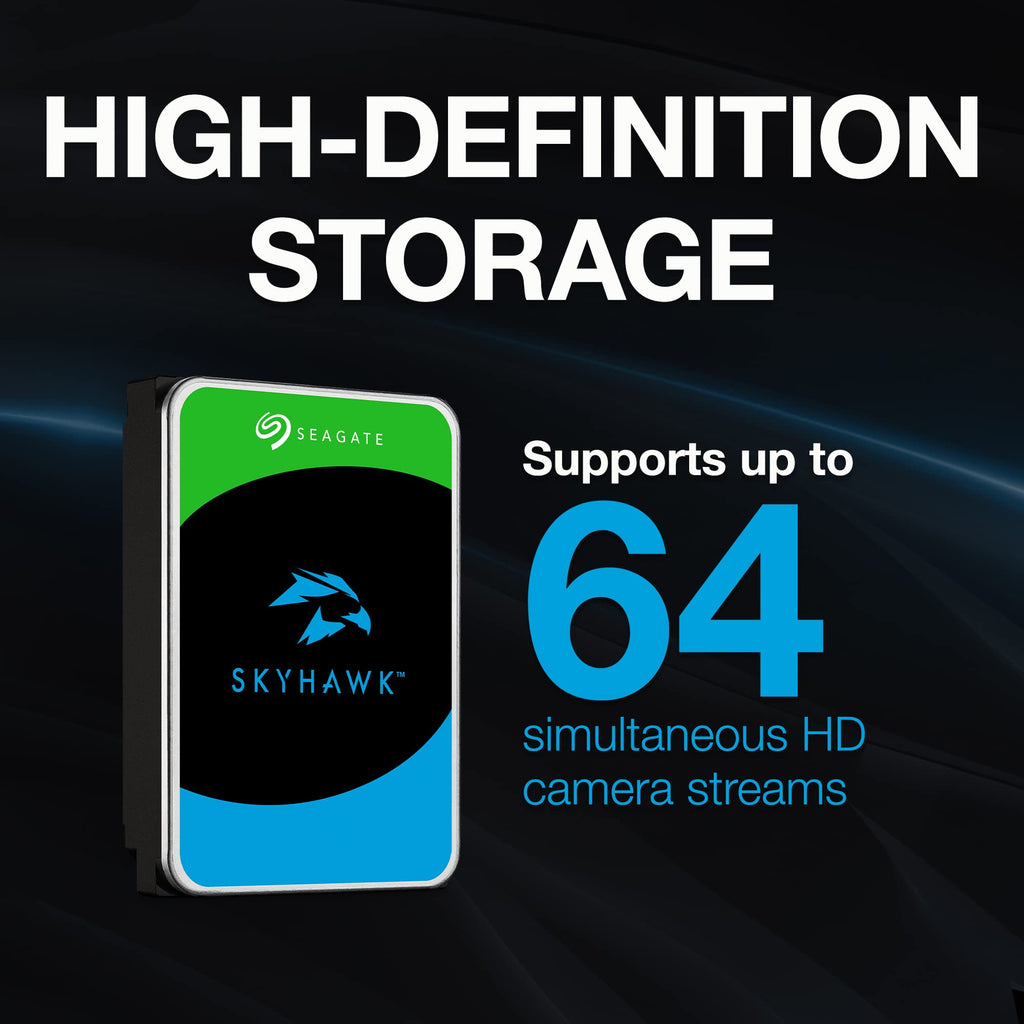 4TB Surveillance SATA 6Gb/s 64MB Cache 3.5-Inch Internal Hard Drive Y31390