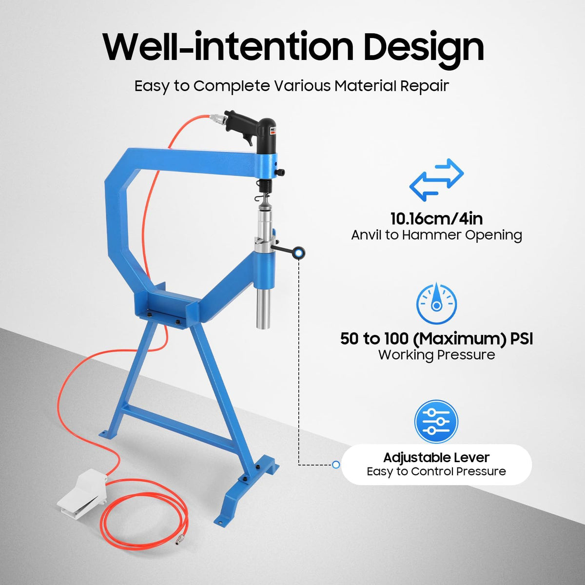 Pneumatic Planishing Hammer W278