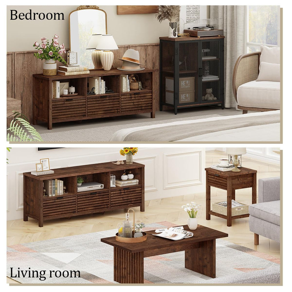 Oak TV Stand S78704