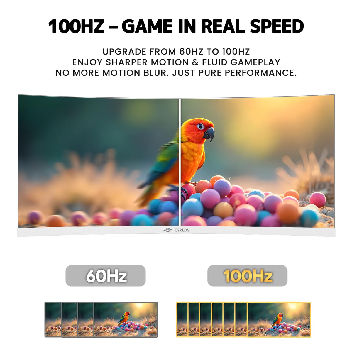 34 Inch 21:9 UWQHD 100Hz IPS Ultrawide Curved Monitor E816613