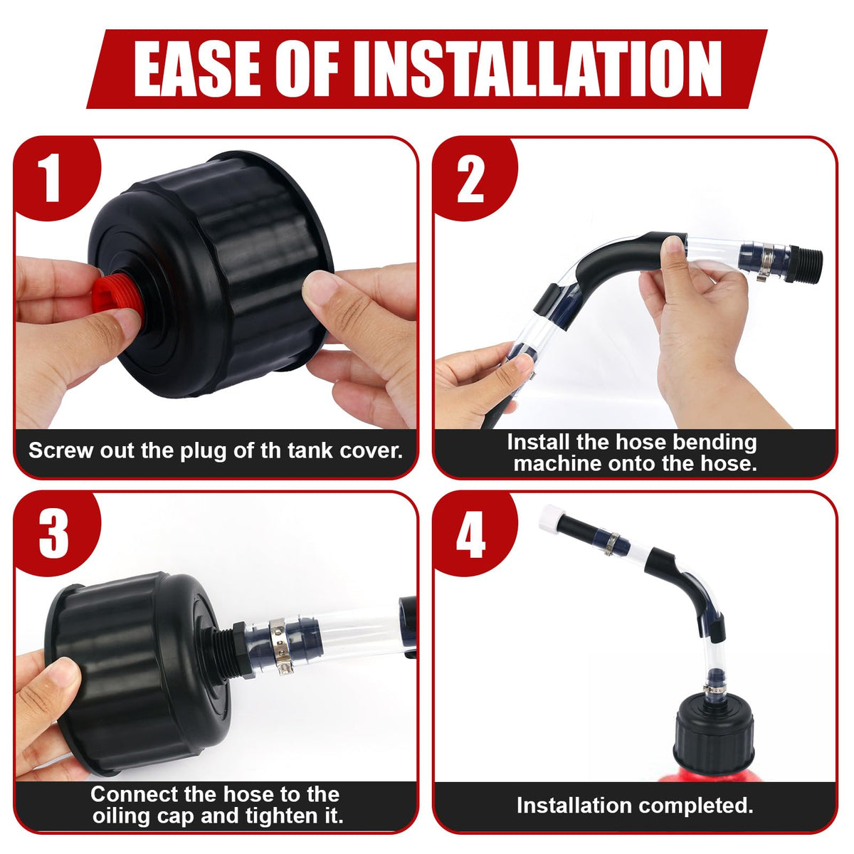 5 Gallon Fuel Jug Hose and Cap Kit R3049