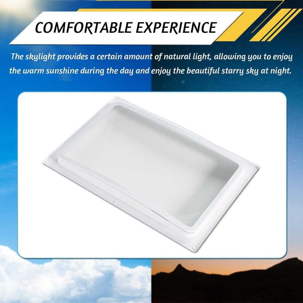 24" Shatterproof Clear RV Skylight Dome Cover D534998