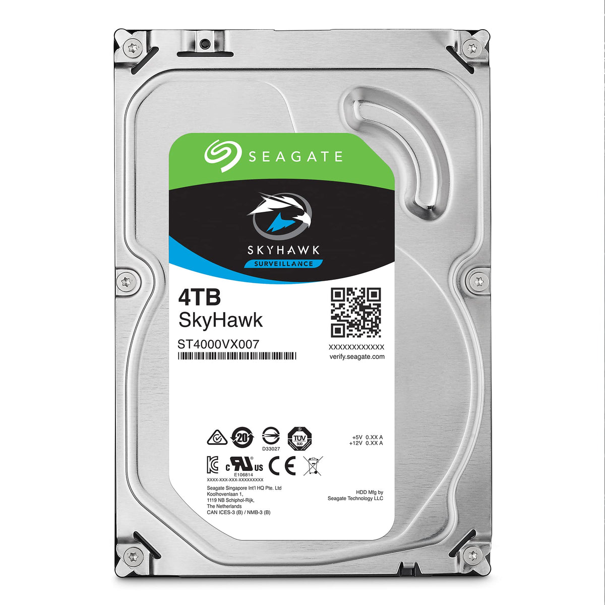 4TB Surveillance SATA 6Gb/s 64MB Cache 3.5-Inch Internal Hard Drive Y31390