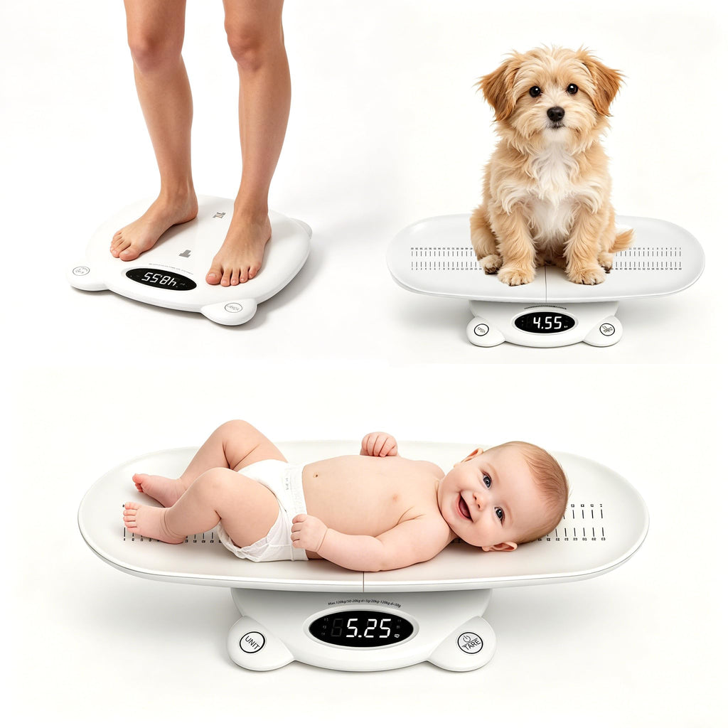 White Digital Baby Scale U5776