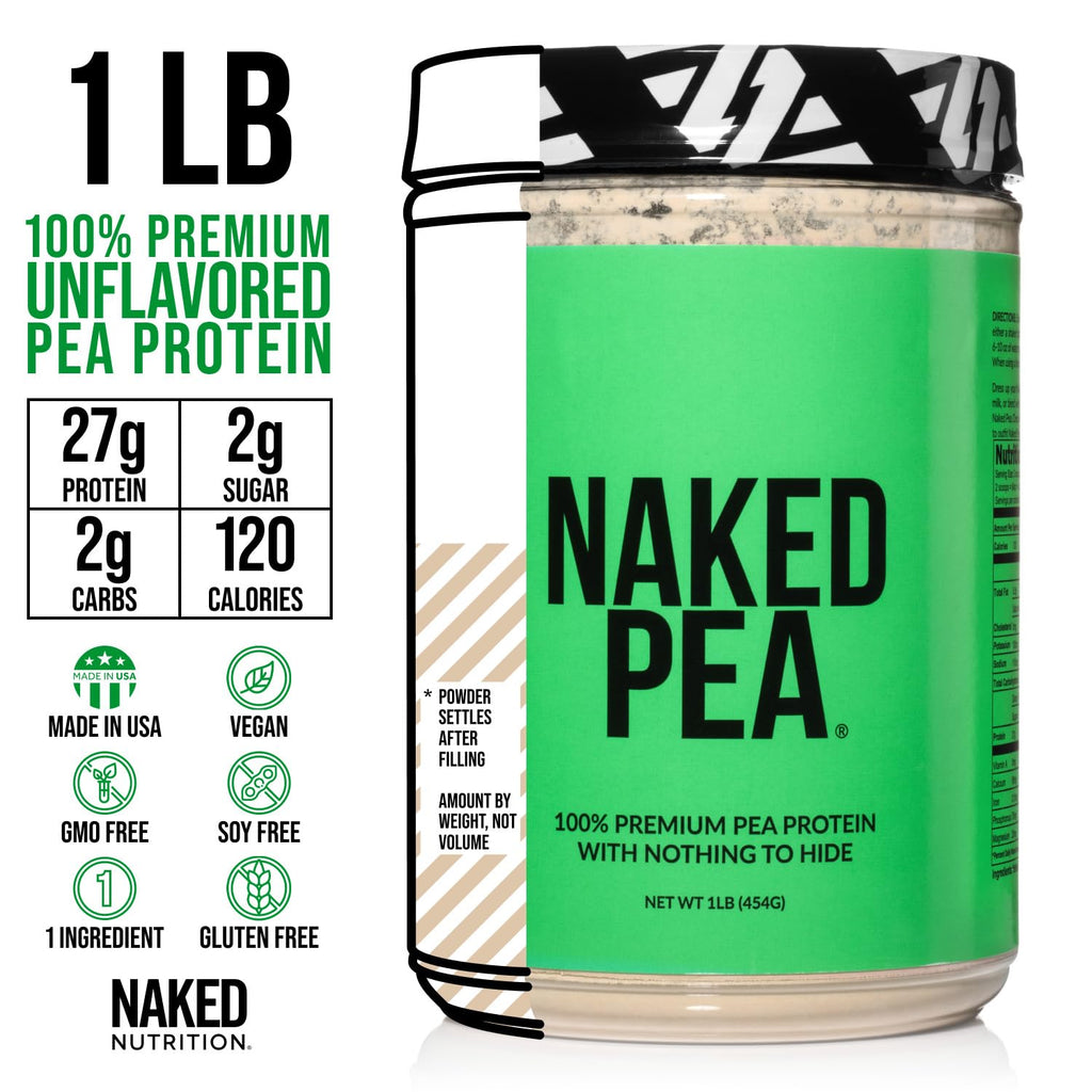 Pea Protein Isolate and Creatine Monohydrate Unflavored N306