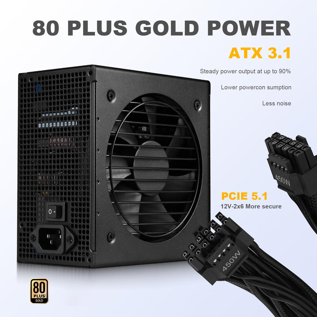750W Fully Modular ATX 3.1 Power Supply Black G244044