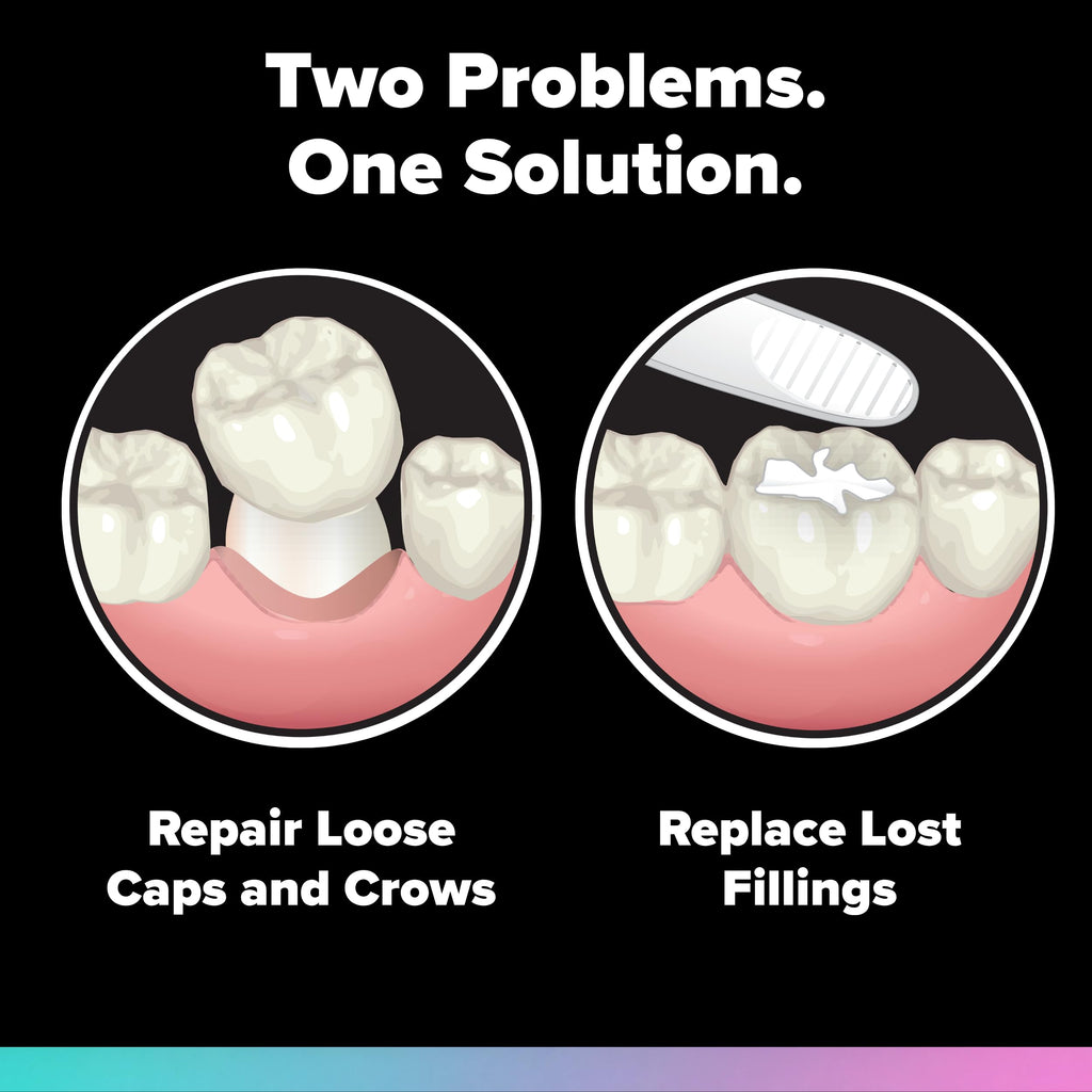 Maximum Strength Loose Cap and Lost Filling Repair Dental Kit Pack of 3 E71383