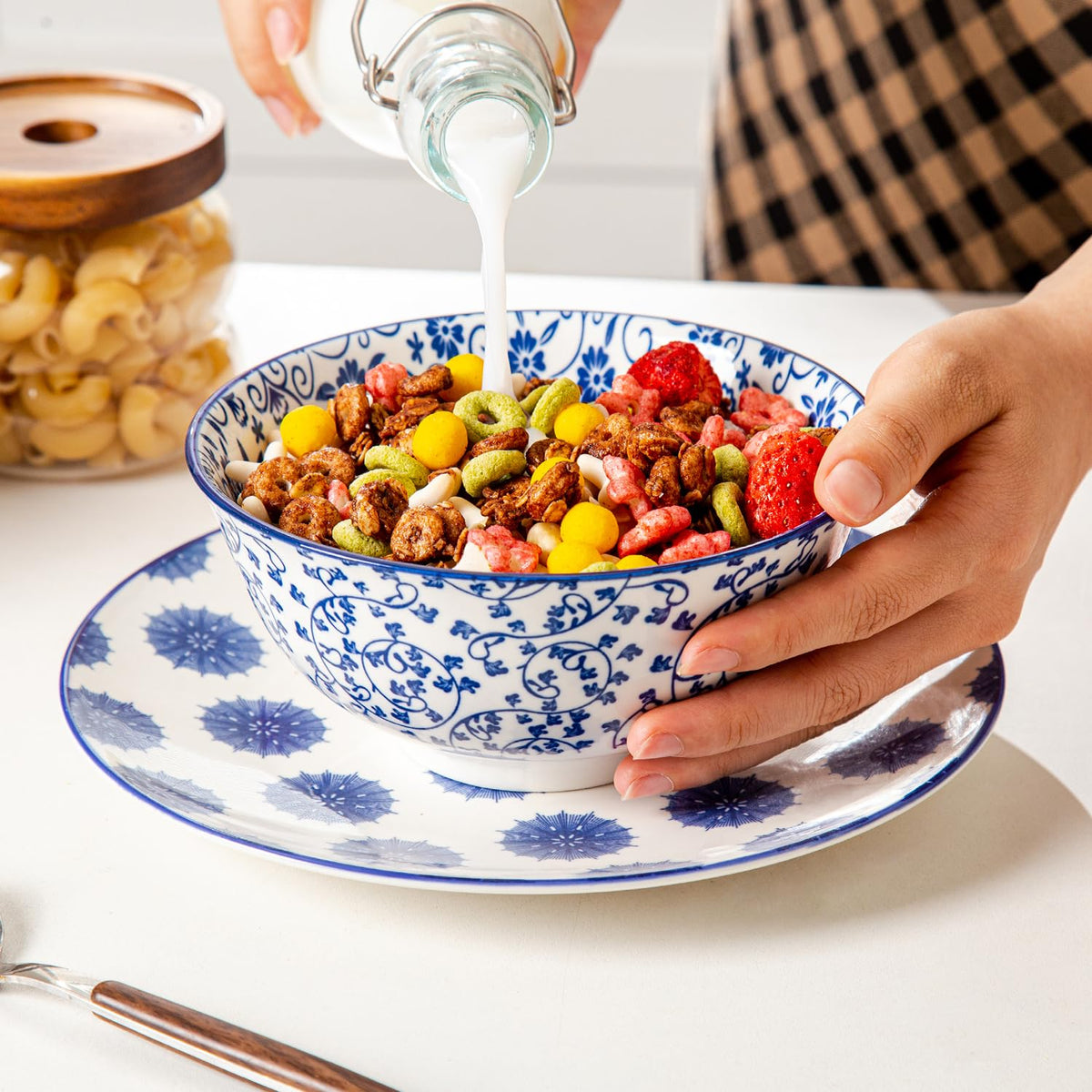 12 Pcs Ceramic Dinnerware Set Z892