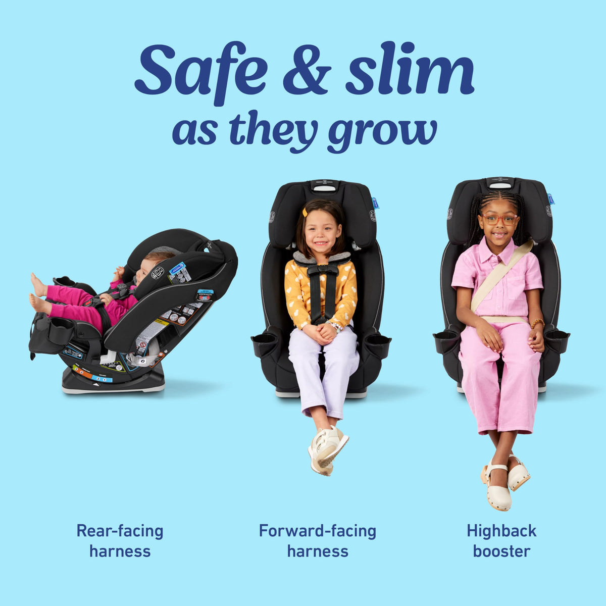 3-in-1 Convertible Car Seat V68675