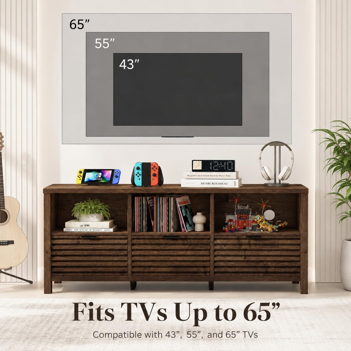 Oak TV Stand S78704